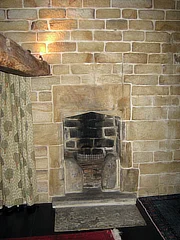 Ponden Hall fireplace