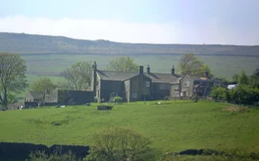 Rear of Ponden Hall