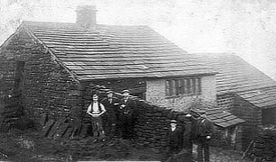 The Sunderland family at Top Withens
