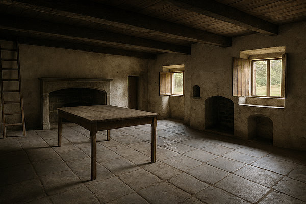 View of the kitchen