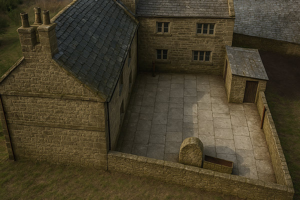 View of the yard