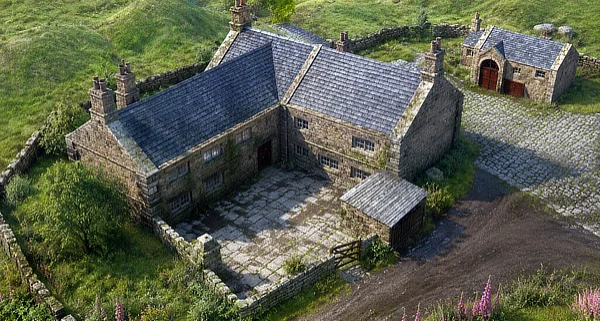 Wuthering Heights from NE